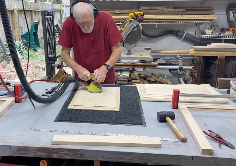 New raised panel doors