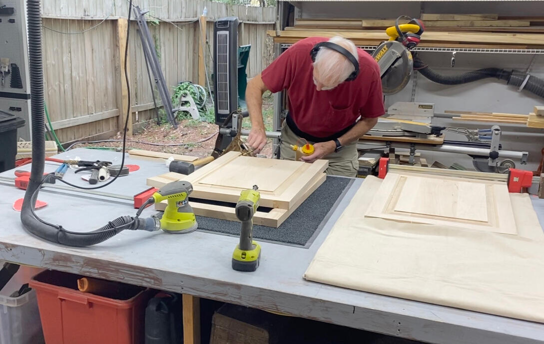 Assembling doors