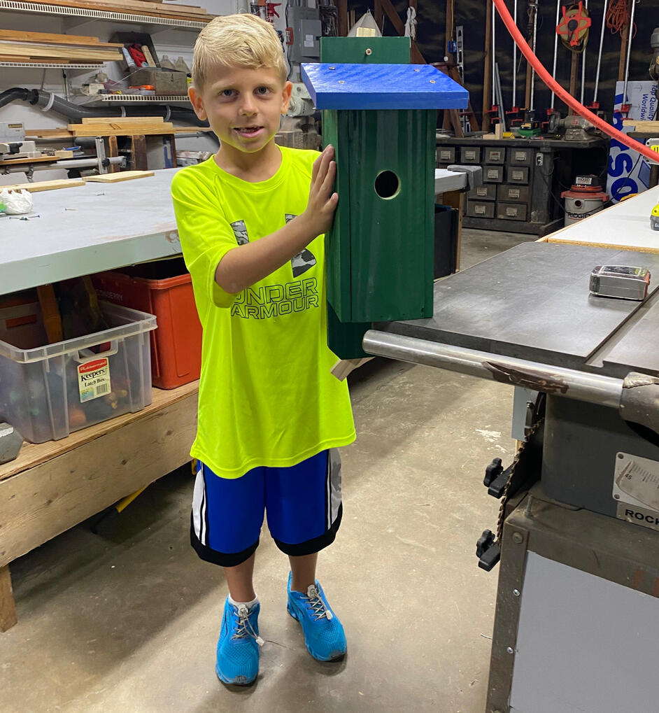 Grandson first project